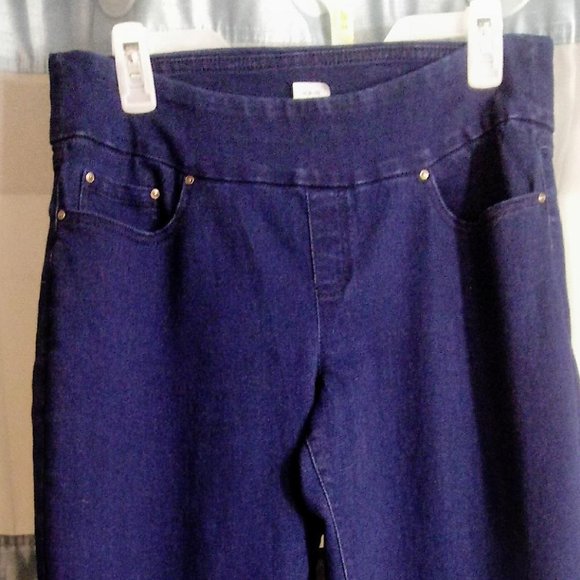 Time and Tru pull on waist womens jeans - Picture 1 of 4